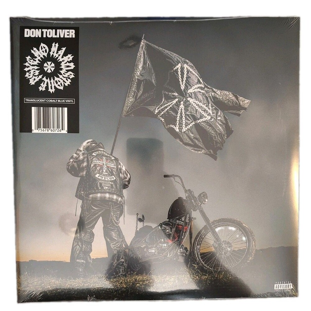 Don Toliver Hardstone Pyscho BLUE Vinyl Record 2LP Album Sealed New